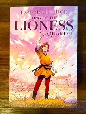 NEW SEALED Song of the Lioness Quartet - Tamora Pierce Boxed Set Paperback DEAL